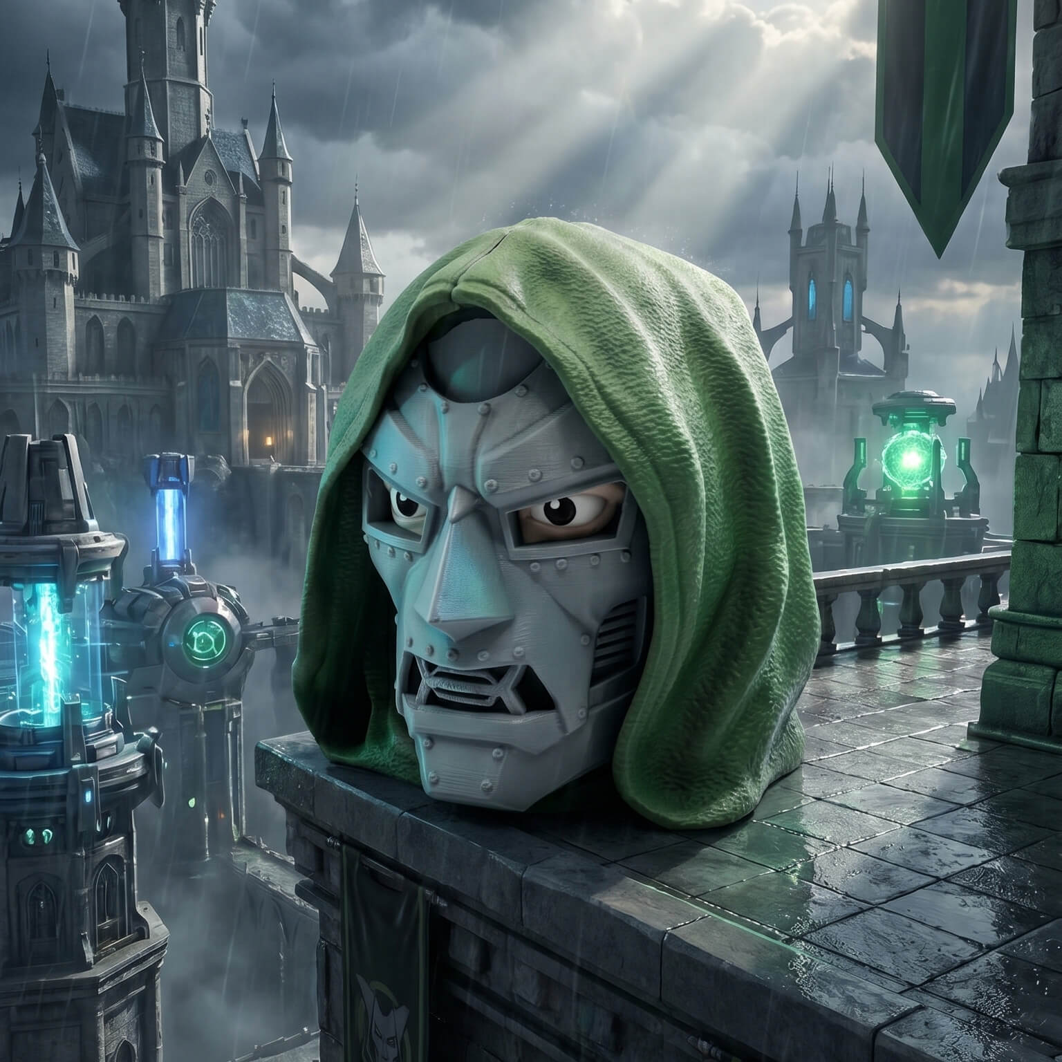 The Doctor Doom Deck Box: Rule Your Commander Table