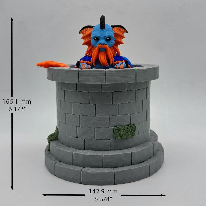 Well Guardian MTG Commander Deck Box | Lorwyn Inspired Magic The Gathering Card Holder