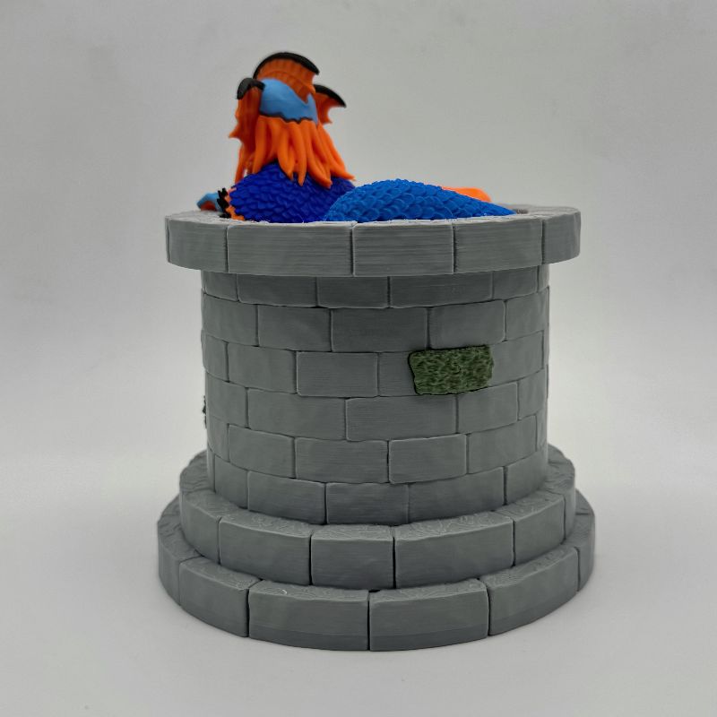 Well Guardian MTG Commander Deck Box | Lorwyn Inspired Magic The Gathering Card Holder