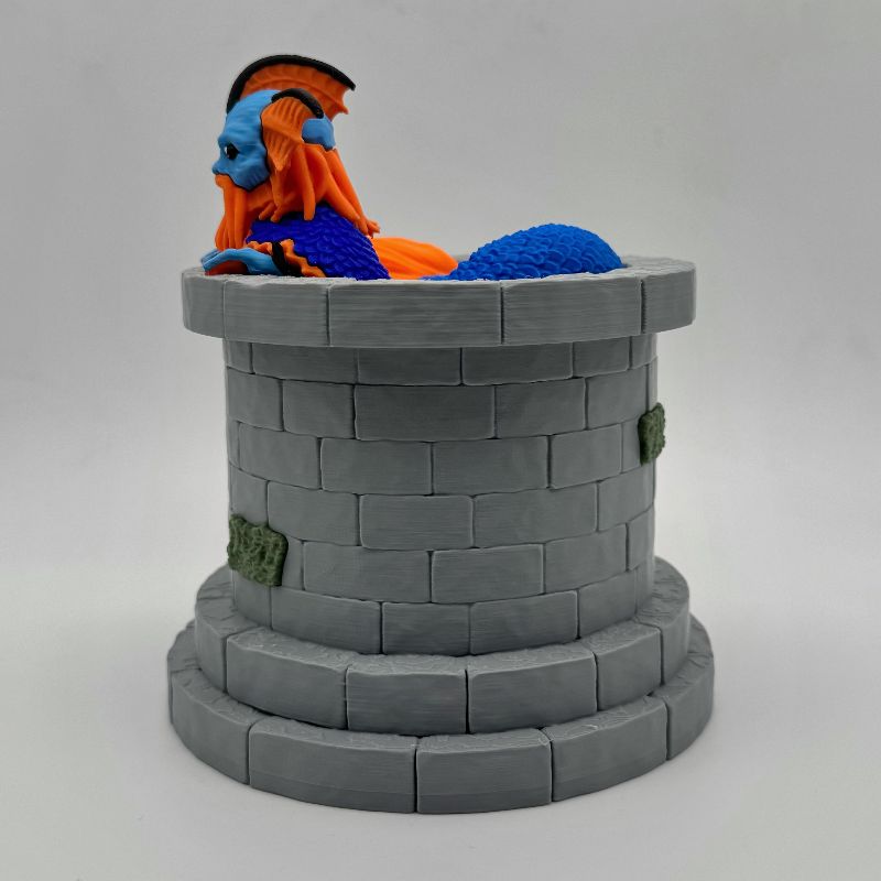 Well Guardian MTG Commander Deck Box | Lorwyn Inspired Magic The Gathering Card Holder