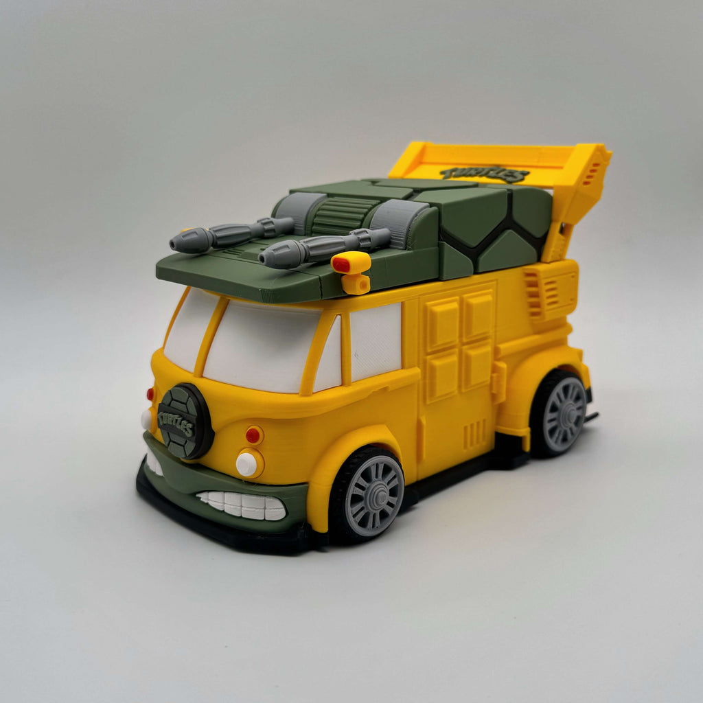 Party Wagon MTG Commander Deck Box | TMNT Inspired Magic The Gathering Card Holder