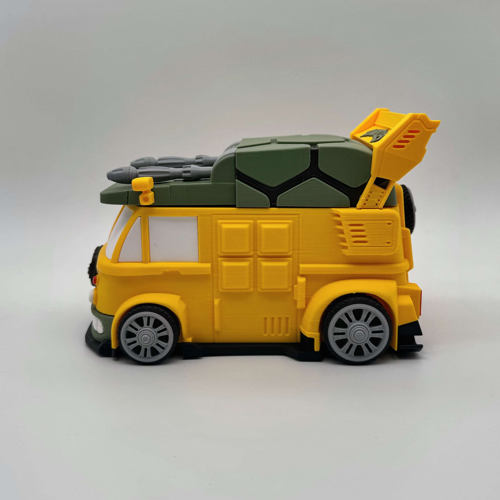 Party Wagon MTG Commander Deck Box | TMNT Inspired Magic The Gathering Card Holder