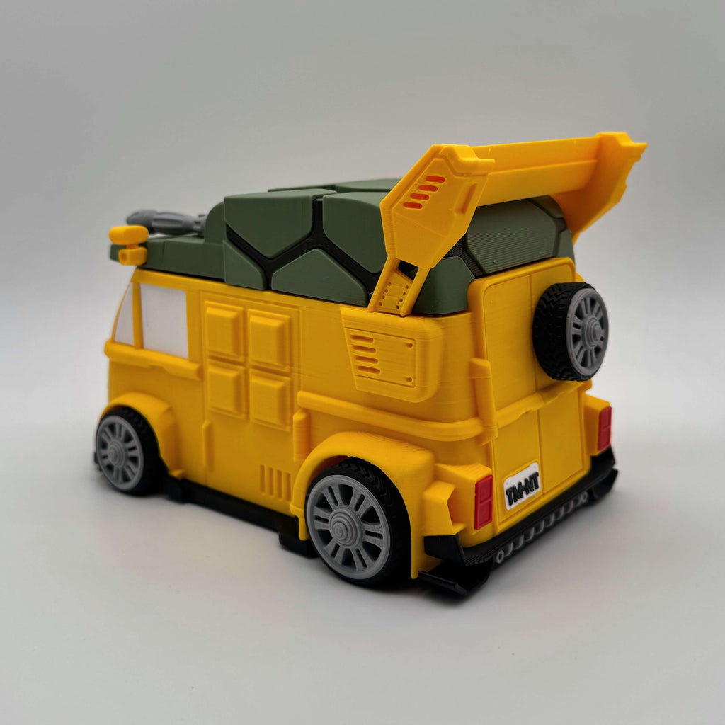 Party Wagon MTG Commander Deck Box | TMNT Inspired Magic The Gathering Card Holder