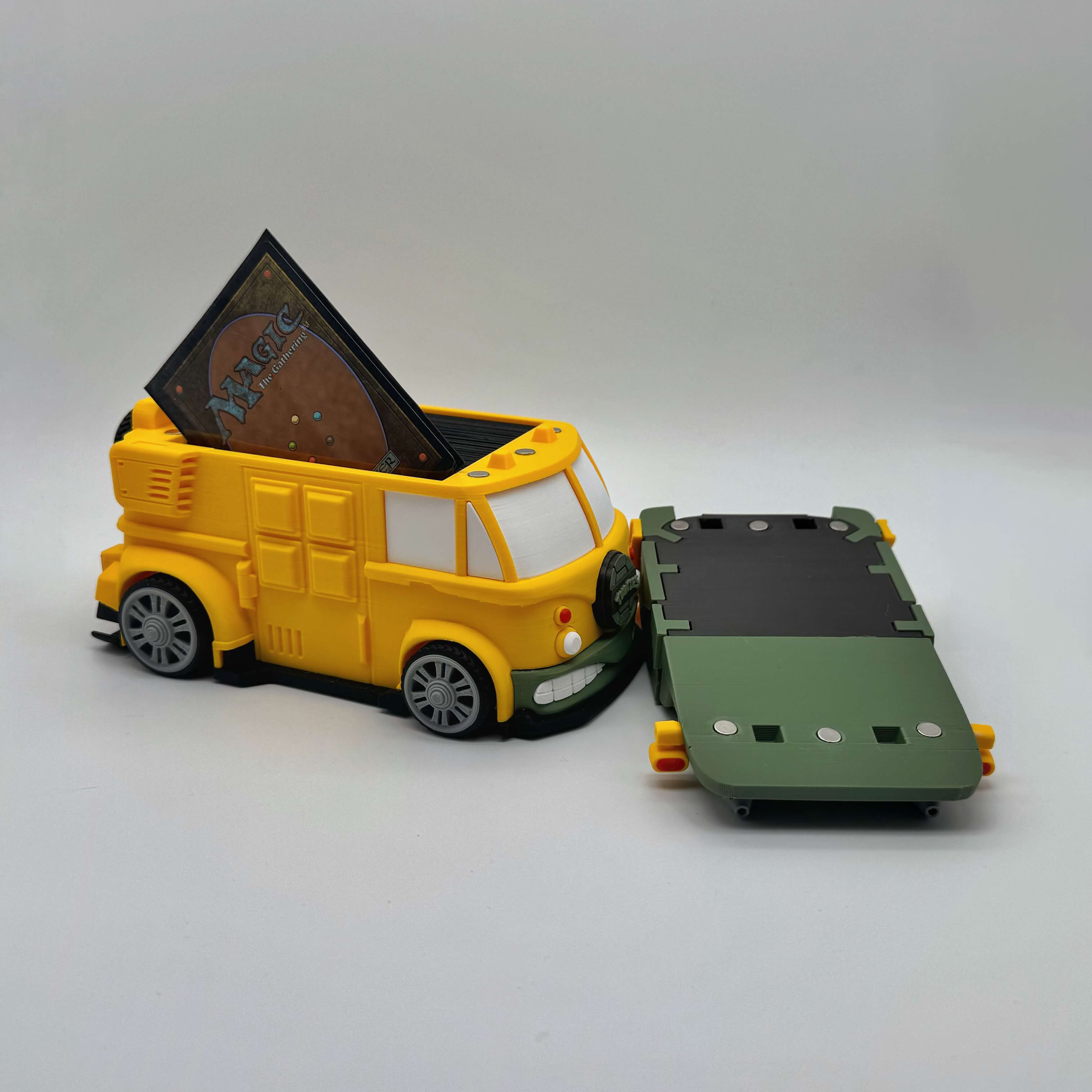 Party Wagon MTG Commander Deck Box | TMNT Inspired Magic The Gathering Card Holder