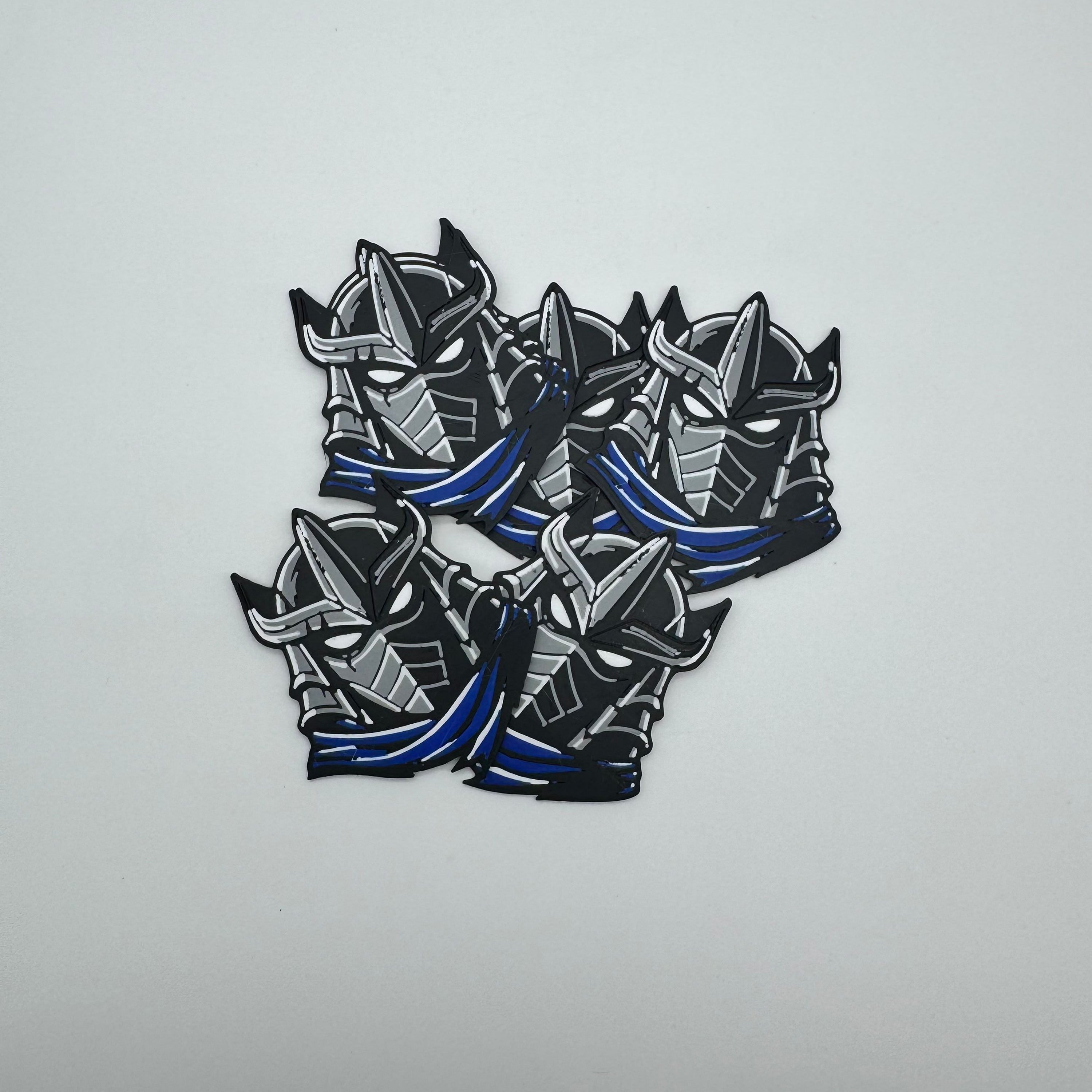 Shredder Helmet MTG Token | TMNT Inspired Magic the Gathering Token | DnD Tabletop Accessory