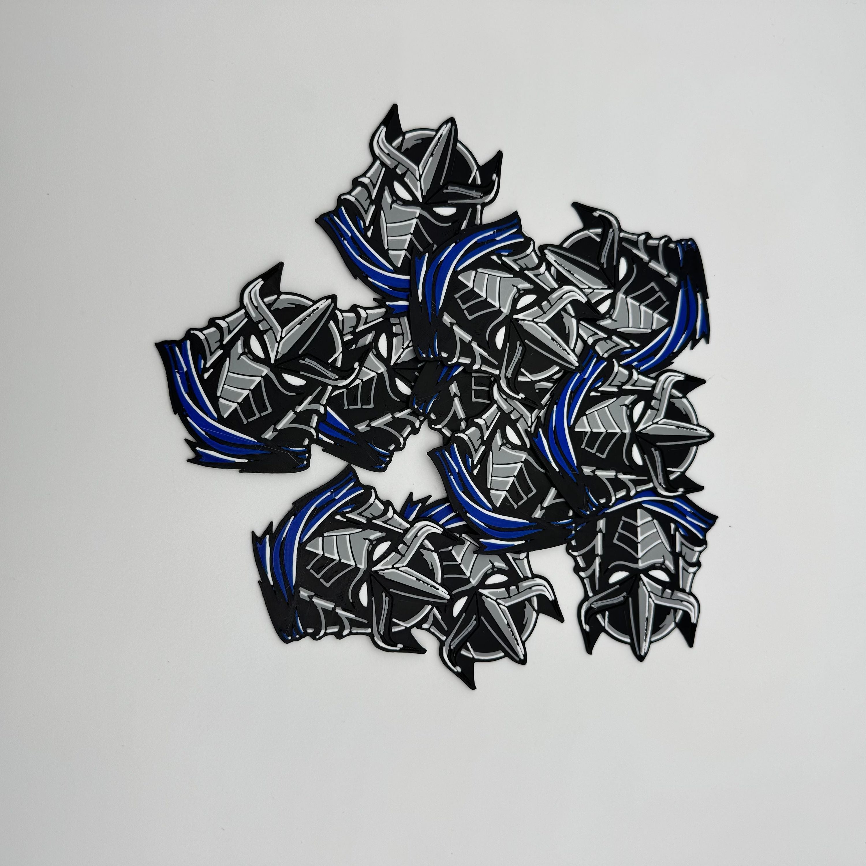 Shredder Helmet MTG Token | TMNT Inspired Magic the Gathering Token | DnD Tabletop Accessory
