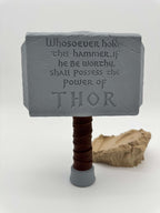 Thor's Hammer MTG Commander Deck Box | Marvel TCG Magic The Gathering Card Holder