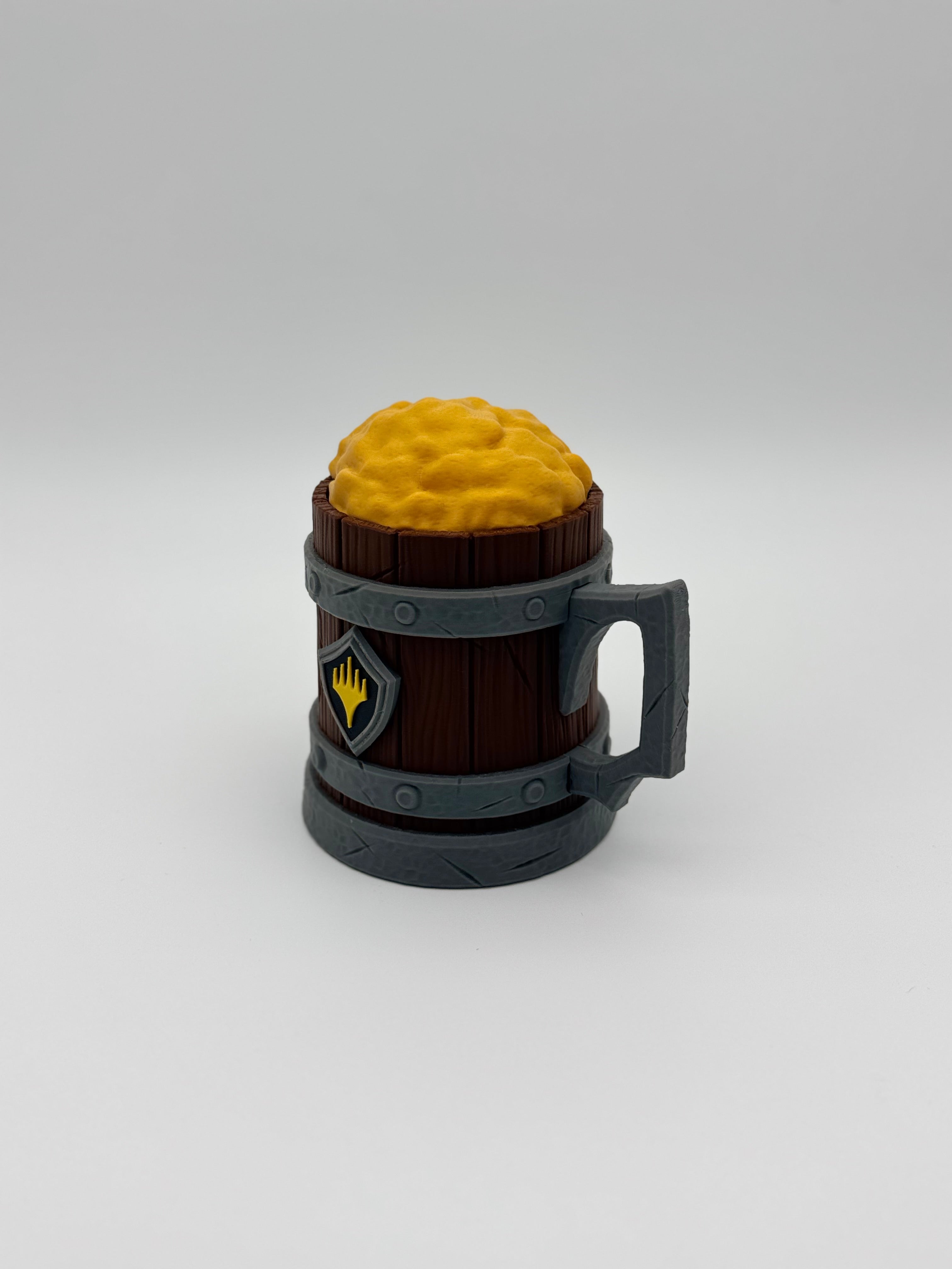 Beer Mug Deck Box MTG Commander Deck Box | Tavern Magic The Gathering Card Holder