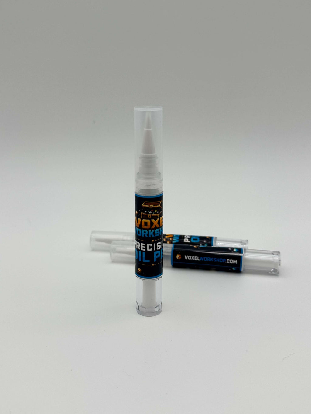 3D Printer Precision Oil Pen | Brush Tip Lubricator for Linear Rails, Rods & Lead Screws | Clean Machine Maintenance | Refillable Applicator