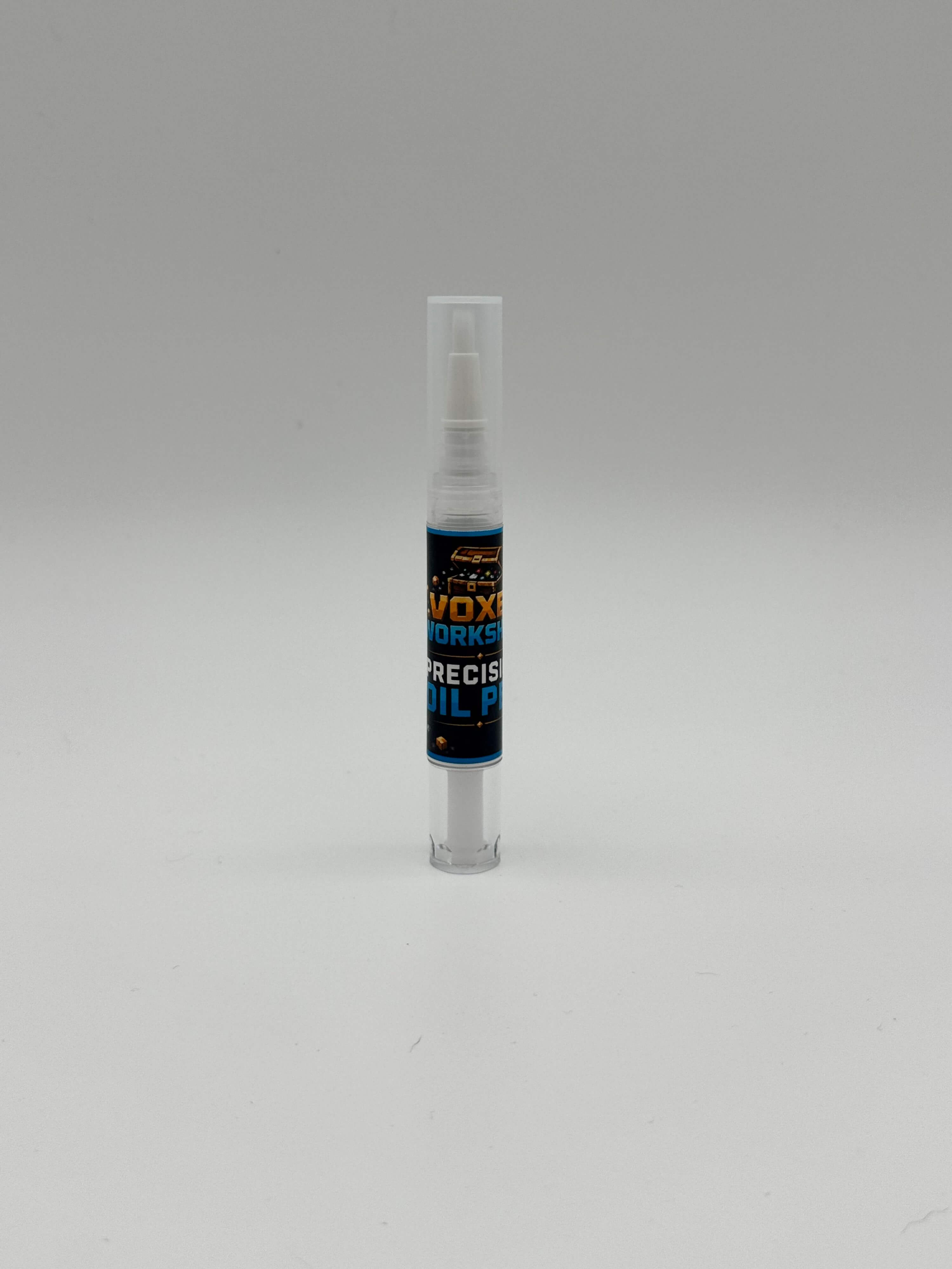 3D Printer Precision Oil Pen | Brush Tip Lubricator for Linear Rails, Rods & Lead Screws | Clean Machine Maintenance | Refillable Applicator