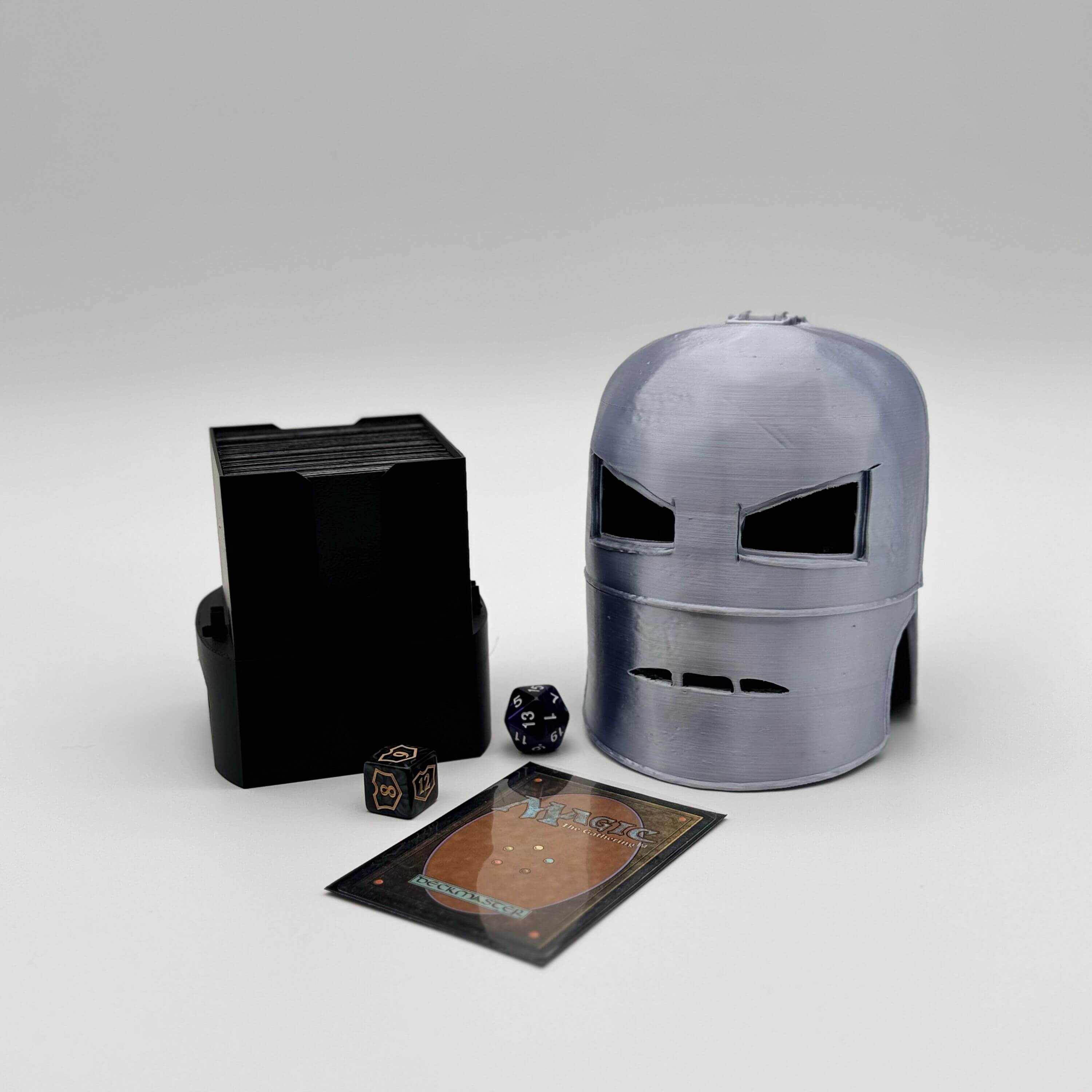 Mark 1 MTG Commander Deck Box | Marvel Iron Man Inspired TCG Magic The Gathering Card Holder