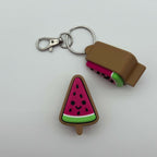Cat Popsicle Fidget Clicker Toy | Kawaii Sensory Desk ADHD Focus Keychain