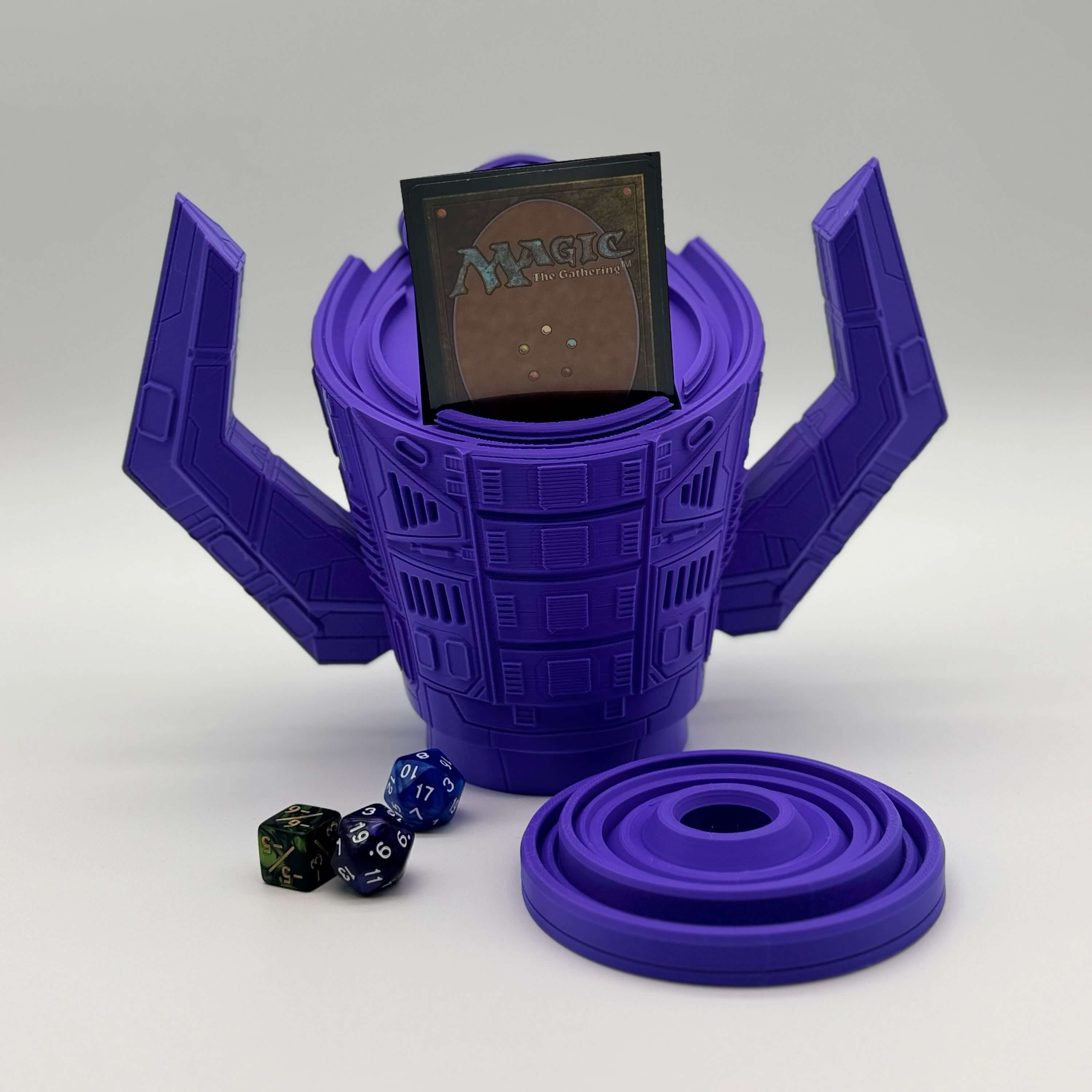 Galactus MTG Commander Deck Box | Marvel Inspired TCG Magic The Gathering Card Holder
