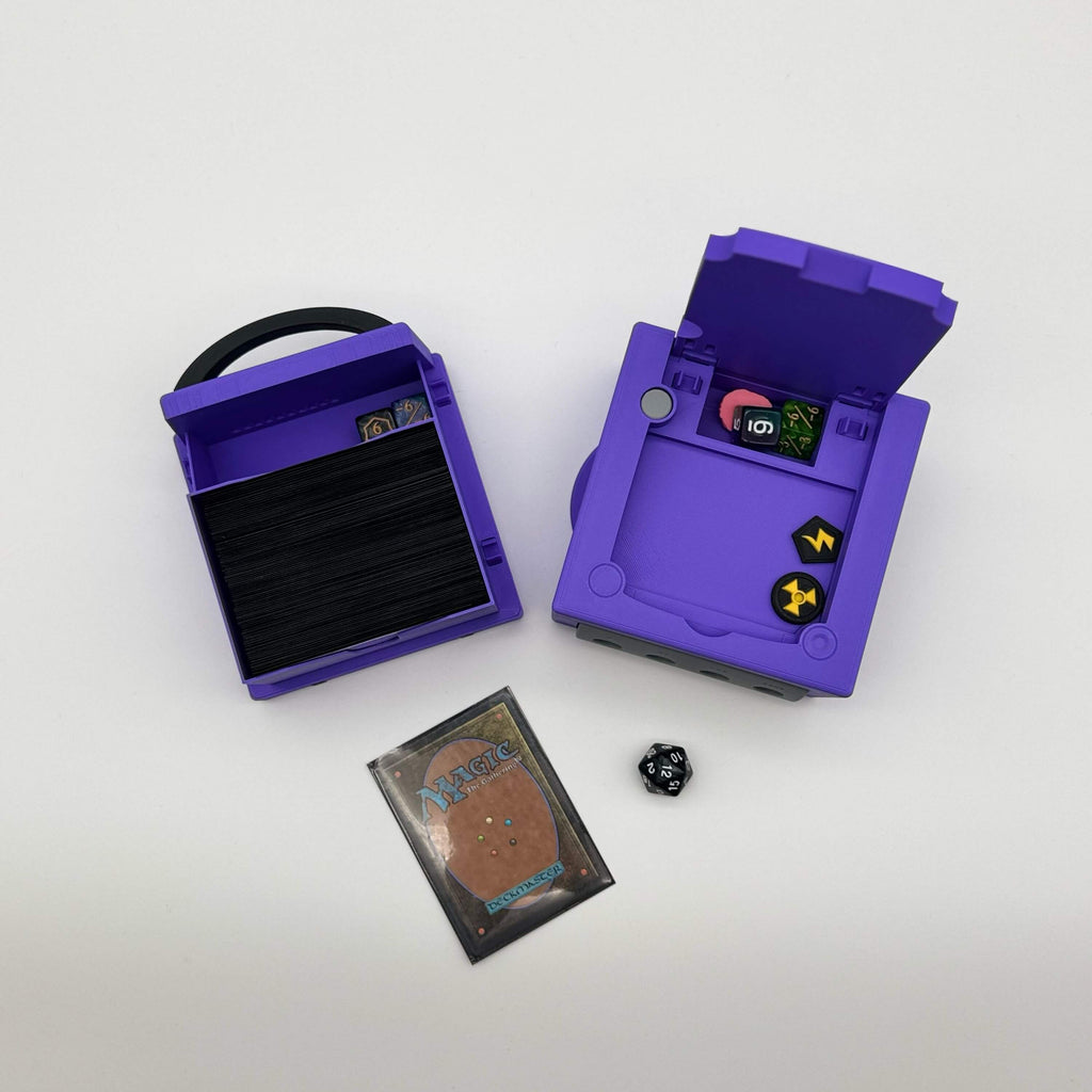 GameCube Console MTG Commander Deck Box | TCG Magic The Gathering Card Holder Case