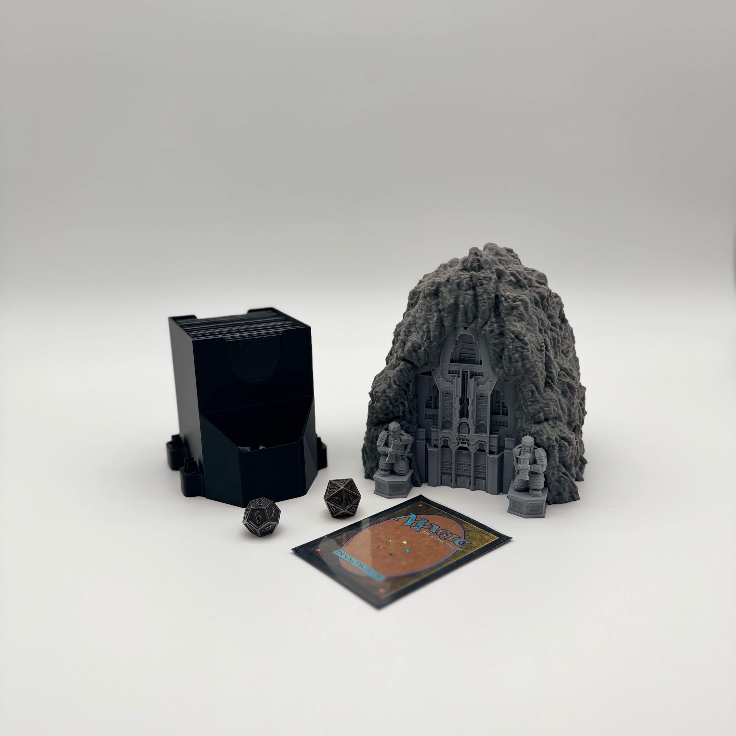 Gate Of Erebor MTG Commander Deck Box | LOTR Hobbit TCG Magic The Gathering Card Holder