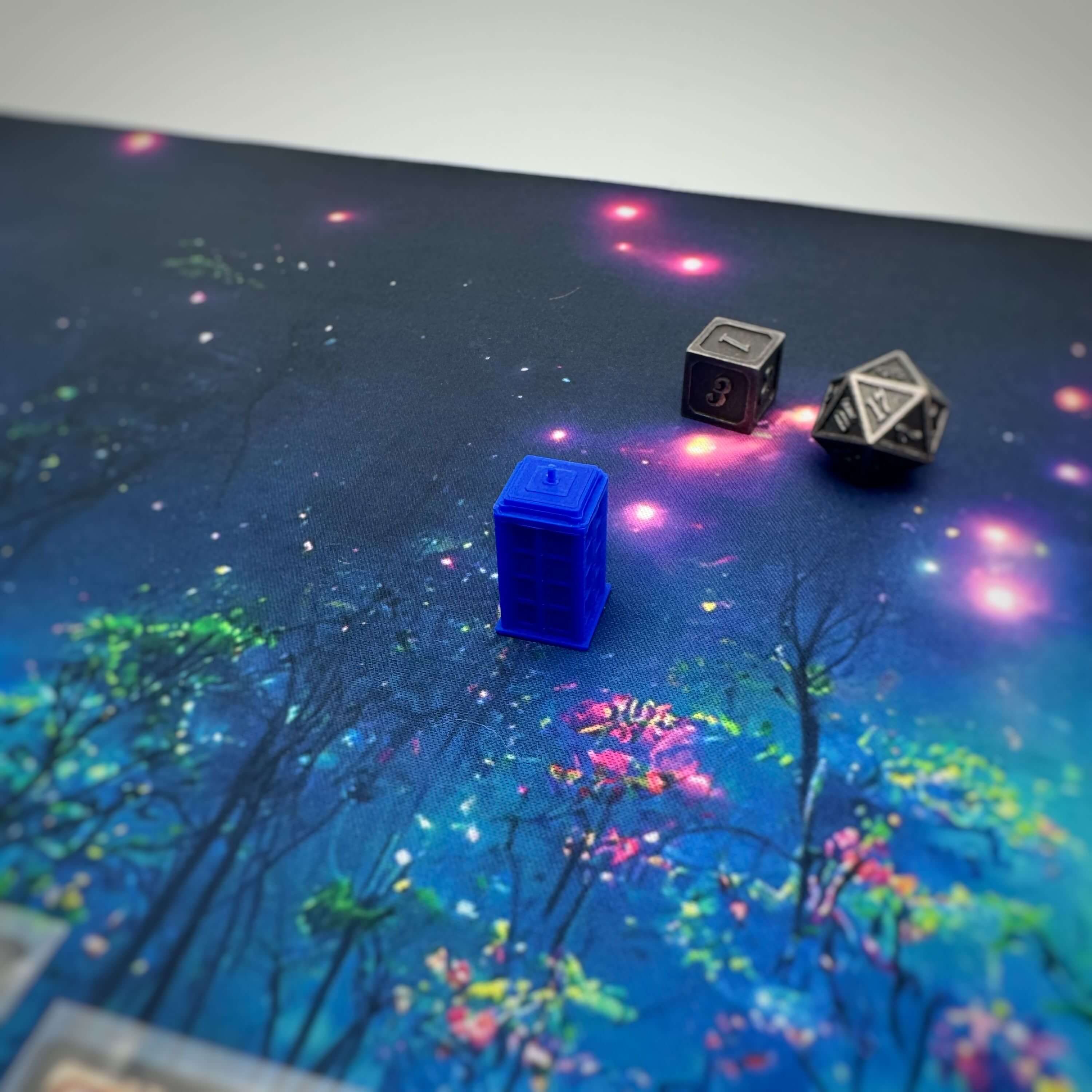 TARDIS MTG Token | Doctor Who Magic The Gathering Token | Commander EDH TCG Counter
