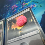 Brain MTG Token | Psychic Horror Magic The Gathering Token | DnD Tabletop Accessory