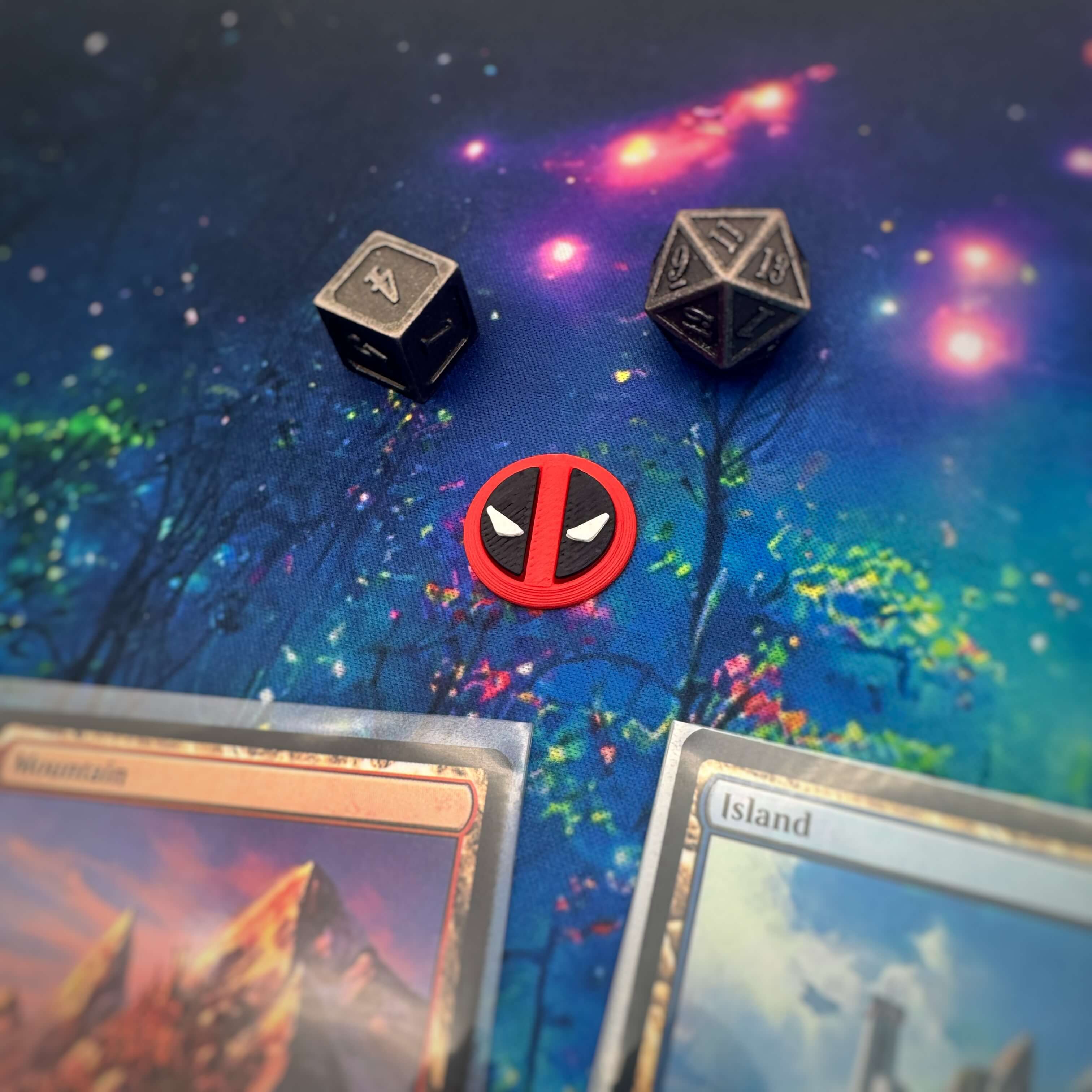 Deadpool MTG Token | Marvel Inspired Magic The Gathering Token | TCG Tabletop Accessory