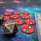 Spider-Man Mask MTG Token | Marvel Magic The Gathering Token | Commander EDH TCG Counter