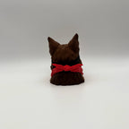 Dogmeat Fallout MTG Commander deck box with goggles and red bandana