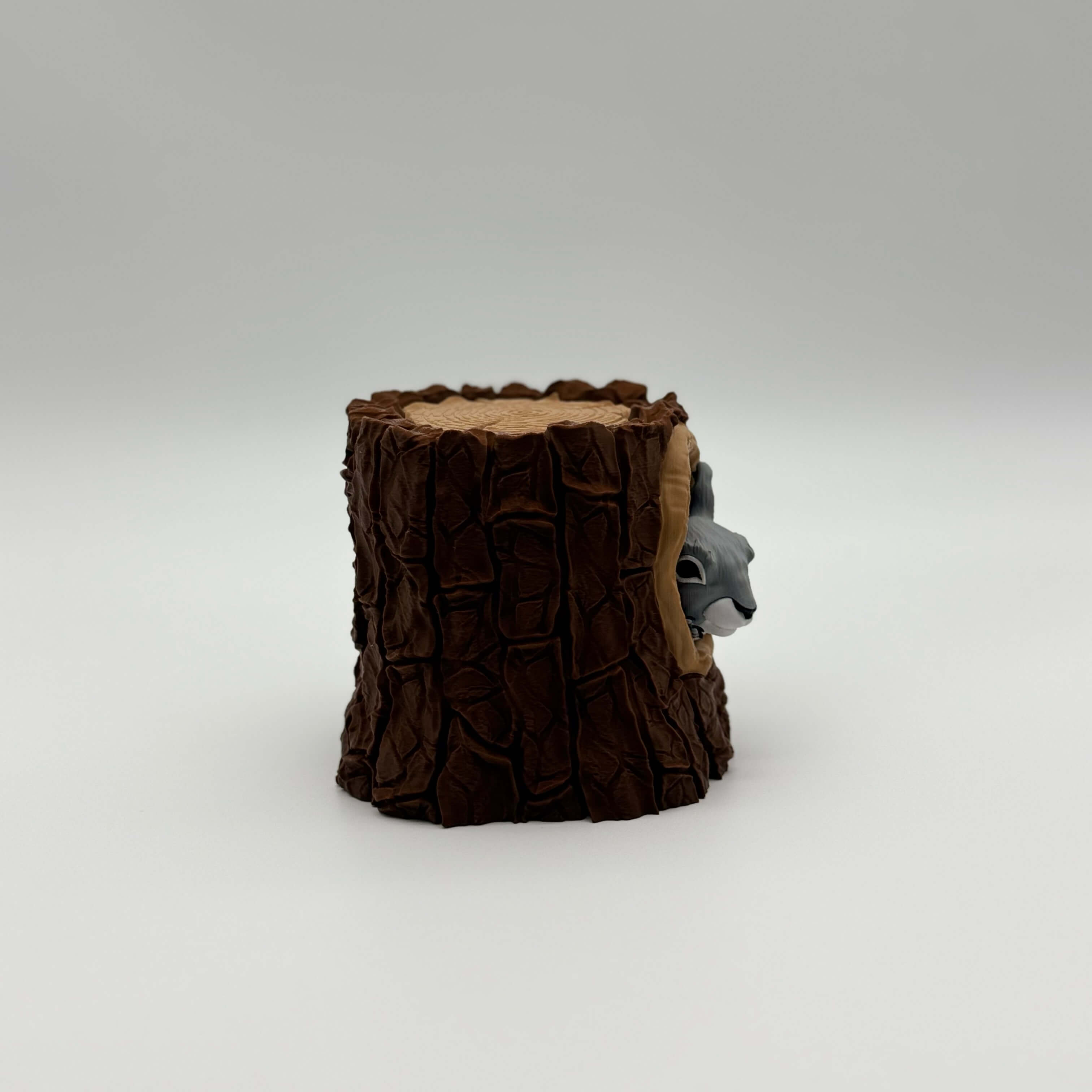 Squirrel Tree Trunk MTG Commander Deck Box | Magic The Gathering Card Holder