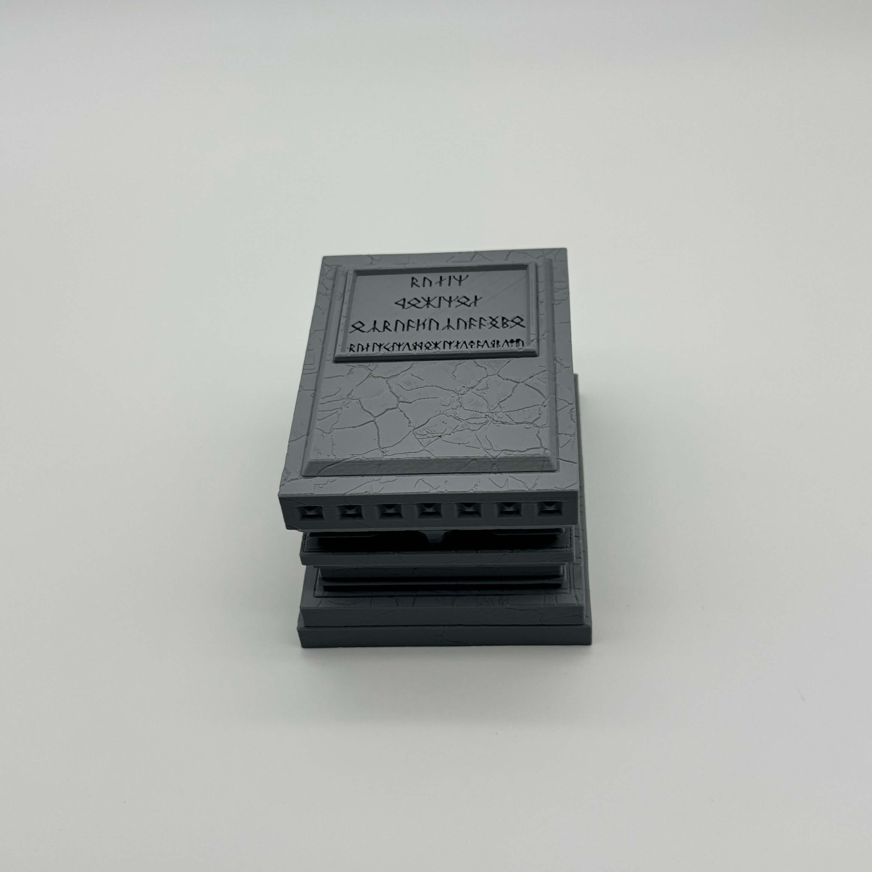 Dwarven Tomb MTG Commander Deck Box | LOTR Moria Inspired Magic The Gathering Card Holder