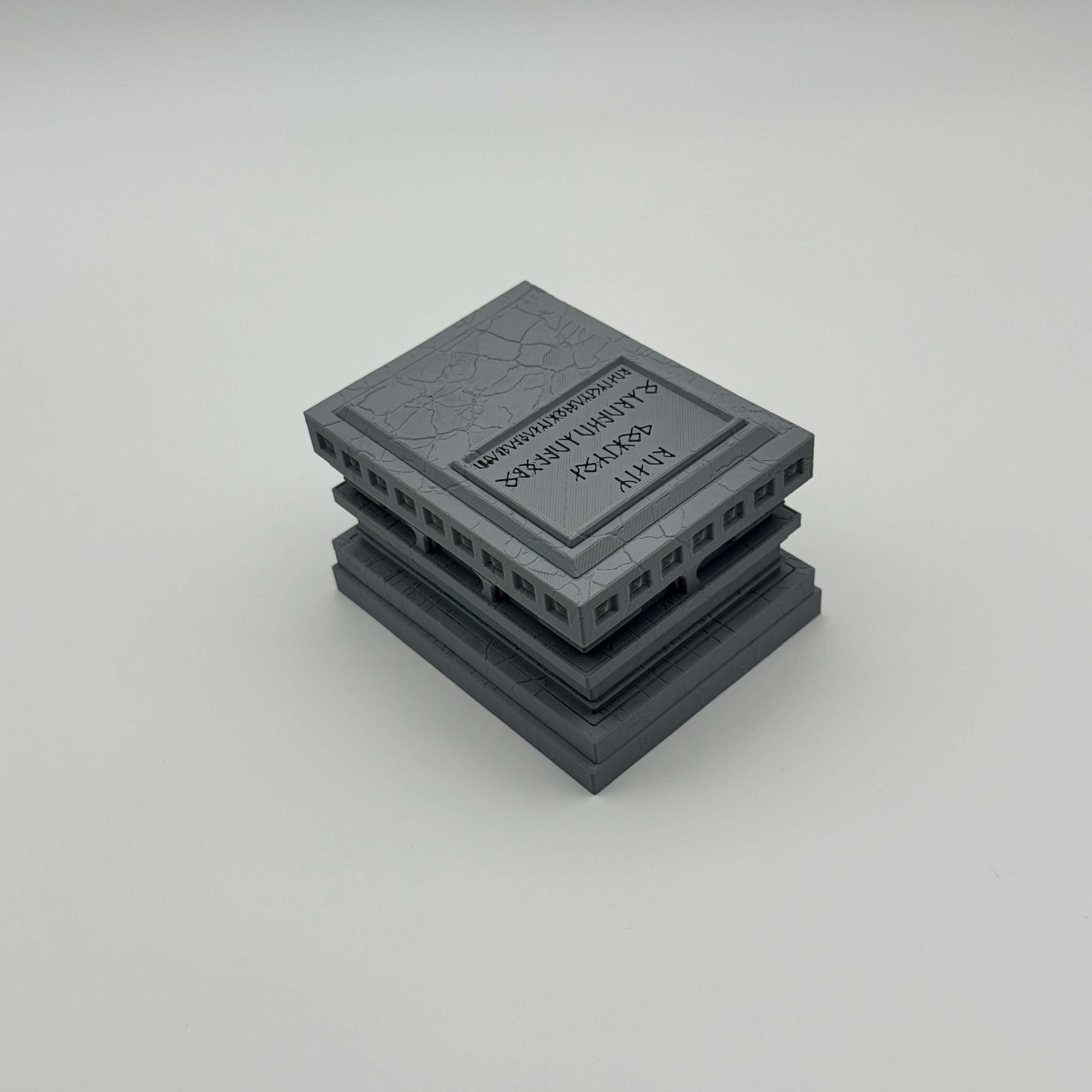 Dwarven Tomb MTG Commander Deck Box | LOTR Moria Inspired Magic The Gathering Card Holder