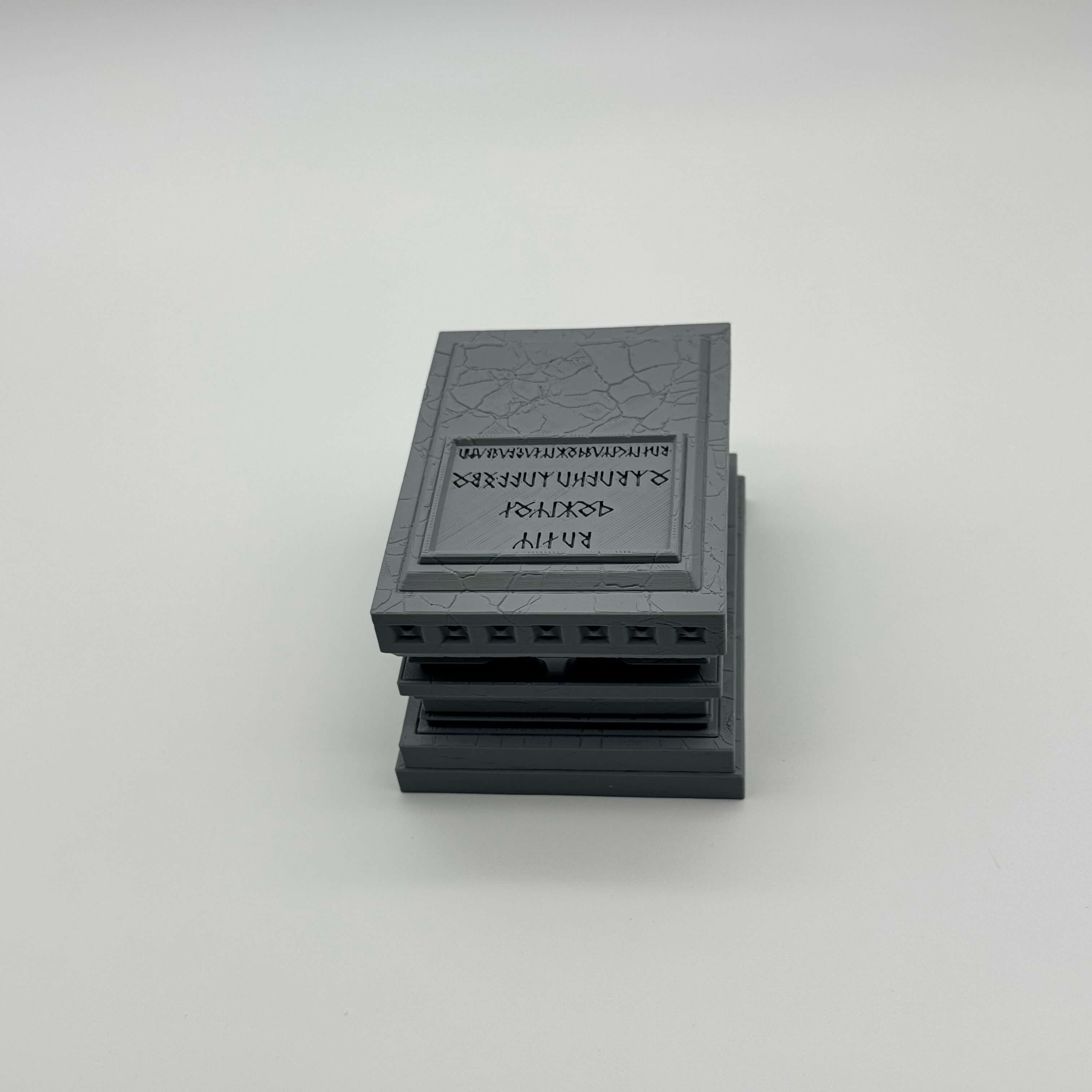 Dwarven Tomb MTG Commander Deck Box | LOTR Moria Inspired Magic The Gathering Card Holder