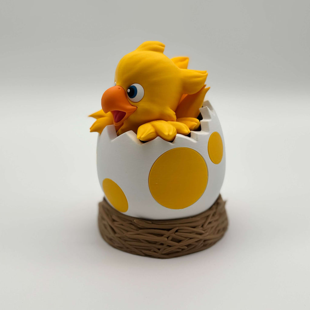 Chocobo Egg MTG Commander Deck Box | Final Fantasy Inspired Magic The Gathering Card Holder