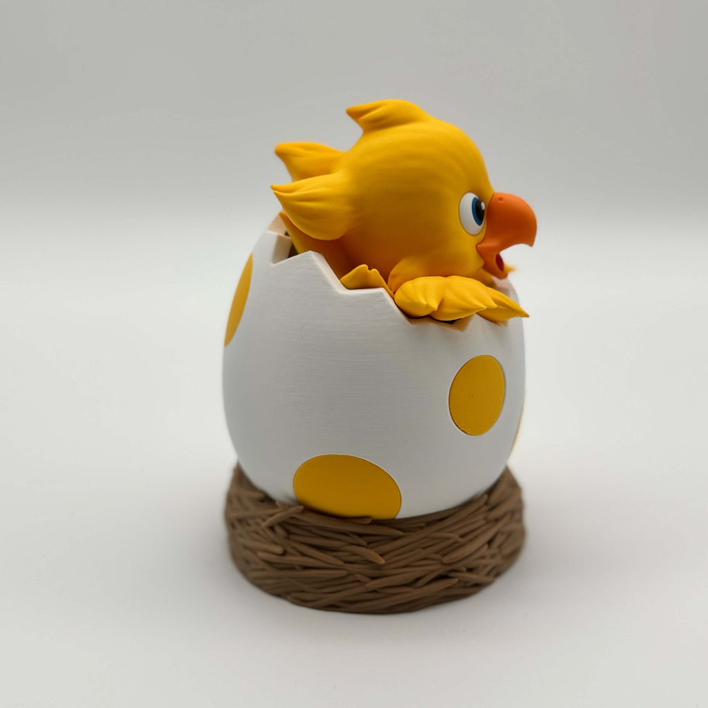 Chocobo Egg MTG Commander Deck Box | Final Fantasy Inspired Magic The Gathering Card Holder