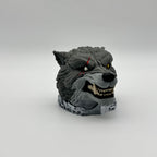 Wolf MTG Commander Deck Box | Fantasy Magic The Gathering TCG Card Holder | White or Battle-Scarred