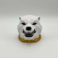 Wolf MTG Commander Deck Box | Fantasy Magic The Gathering TCG Card Holder | White or Battle-Scarred