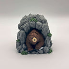 Bear’s Den MTG Commander Deck Box | Brown Bear or Panda TCG Card Holder