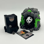 Bear’s Den MTG Commander Deck Box | Brown Bear or Panda TCG Card Holder
