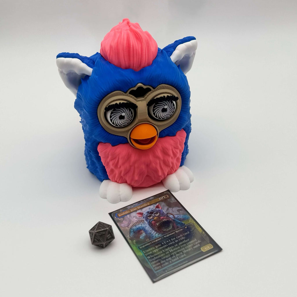 Furby Umbris MTG Commander Deck Box | Creepy Magic The Gathering Card Holder