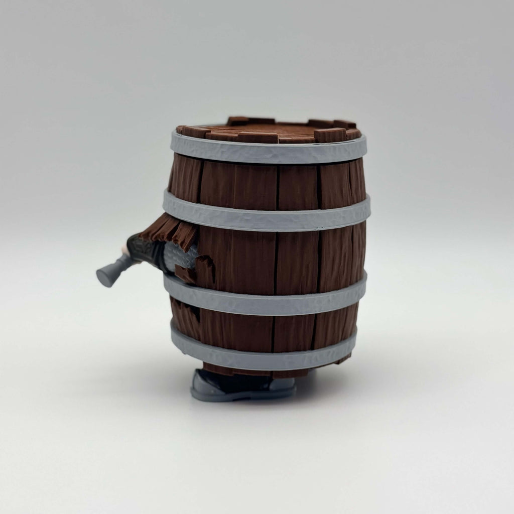 Dwarf in a Barrel MTG Commander Deck Box | Fantasy Magic The Gathering Card Holder