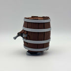 Dwarf in a Barrel MTG Commander Deck Box | Fantasy Magic The Gathering Card Holder