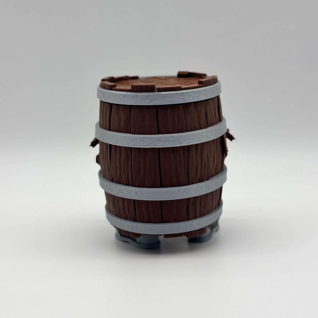 Dwarf in a Barrel MTG Commander Deck Box | Fantasy Magic The Gathering Card Holder
