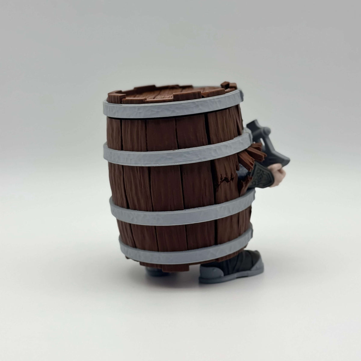 Dwarf in a Barrel MTG Commander Deck Box | Fantasy Magic The Gathering Card Holder