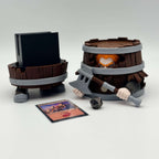 Dwarf in a Barrel MTG Commander Deck Box | Fantasy Magic The Gathering Card Holder