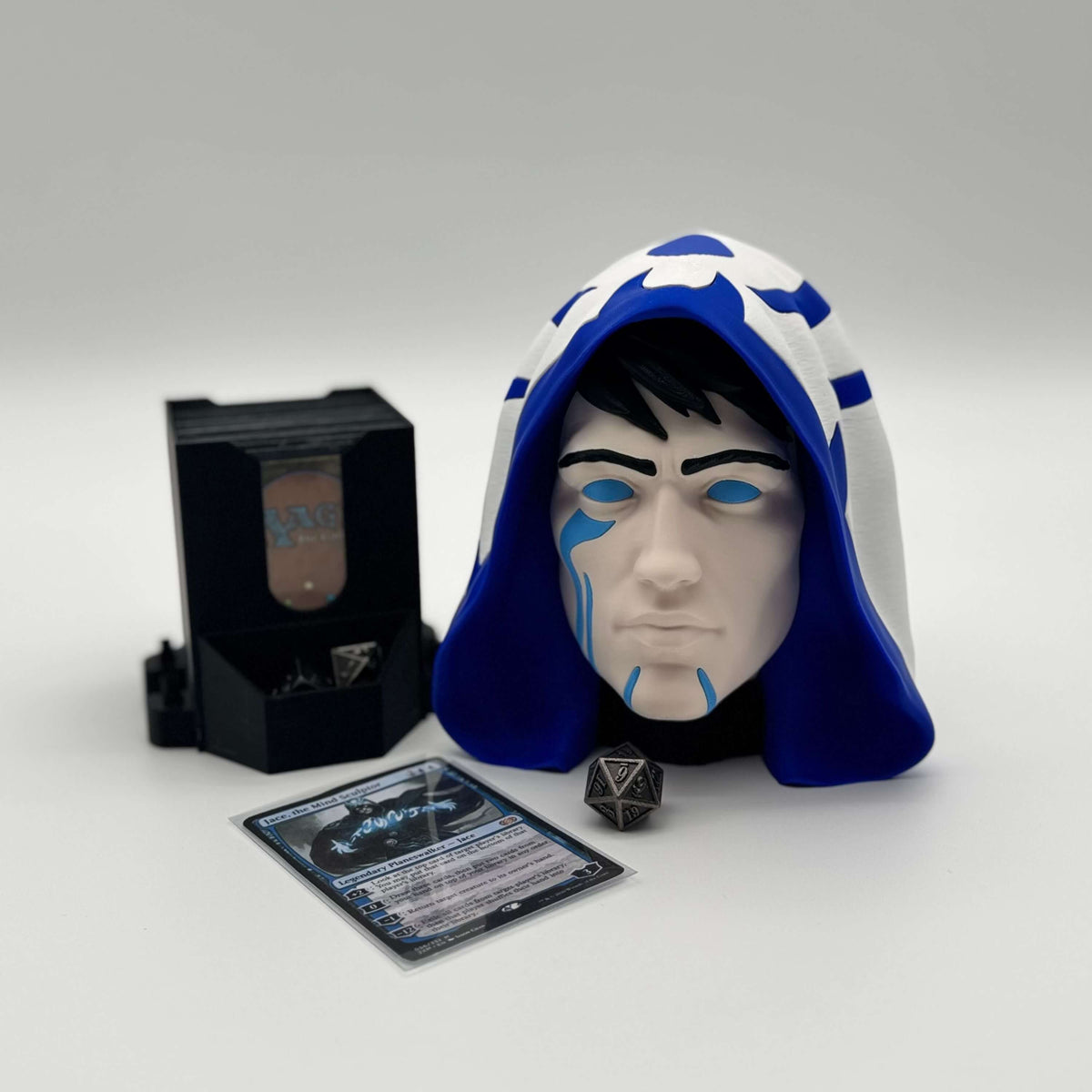 Jace Planeswalker MTG Commander Deck Box | Magic The Gathering Card Holder