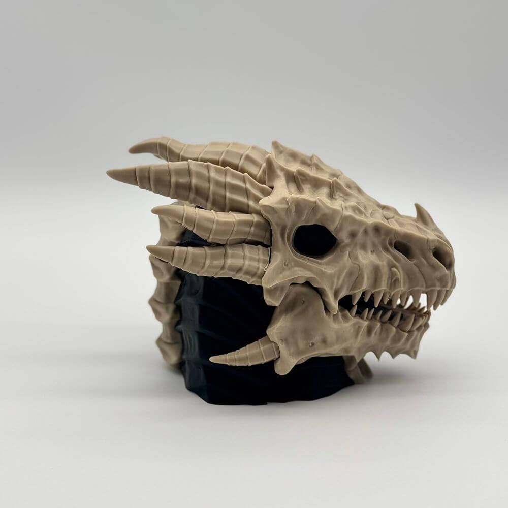 Dragon Skull MTG Commander Deck Box | Fantasy Magic The Gathering Card Holder