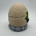 Hatchling Relic Egg MTG Commander Deck Box | Fantasy Dinosaur Magic The Gathering Card Holder
