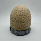Hatchling Relic Egg MTG Commander Deck Box | Fantasy Dinosaur Magic The Gathering Card Holder
