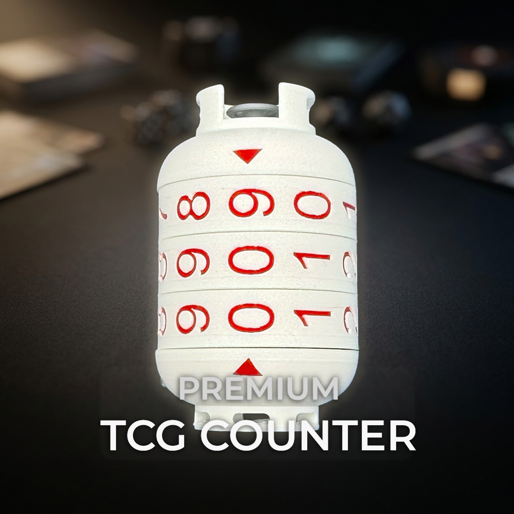 Propane Tank MTG Counter | 3 Dial Life & Resource Tracker | Magic The Gathering TCG Accessory