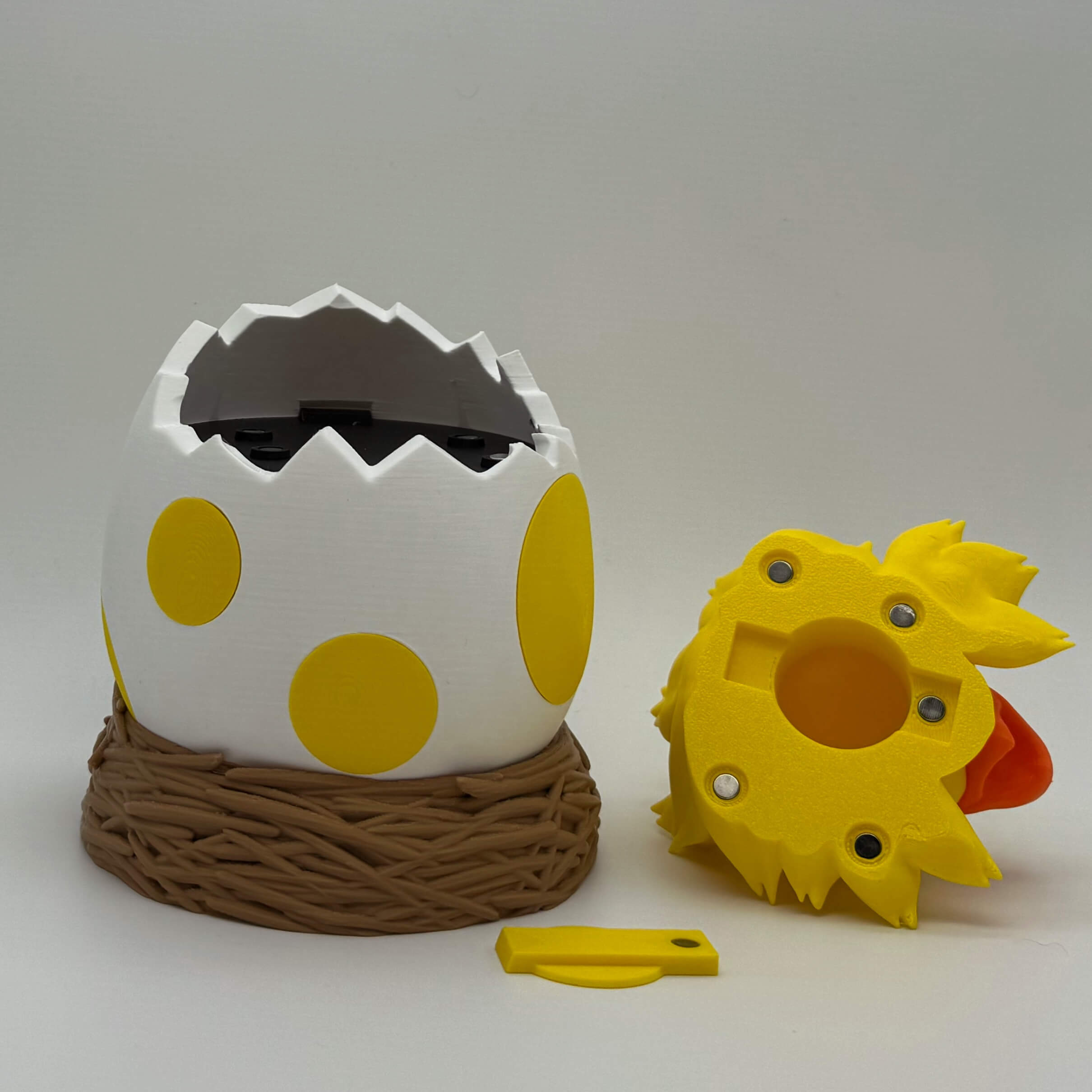 Chocobo Egg MTG Commander Deck Box | Final Fantasy Inspired Magic The Gathering Card Holder