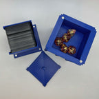 TARDIS MTG Commander Deck Box | Doctor Who Inspired Magic The Gathering Card Holder with Dice Storage
