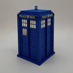 TARDIS MTG Commander Deck Box | Doctor Who Inspired Magic The Gathering Card Holder with Dice Storage