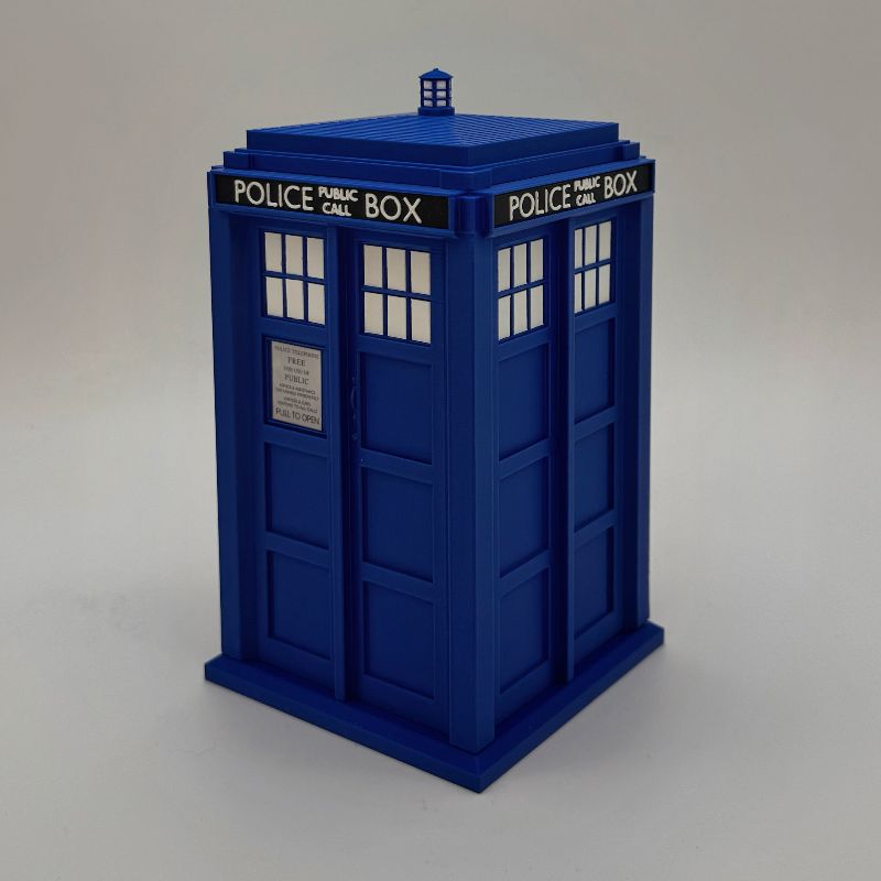 TARDIS MTG Commander Deck Box | Doctor Who Inspired Magic The Gathering Card Holder with Dice Storage
