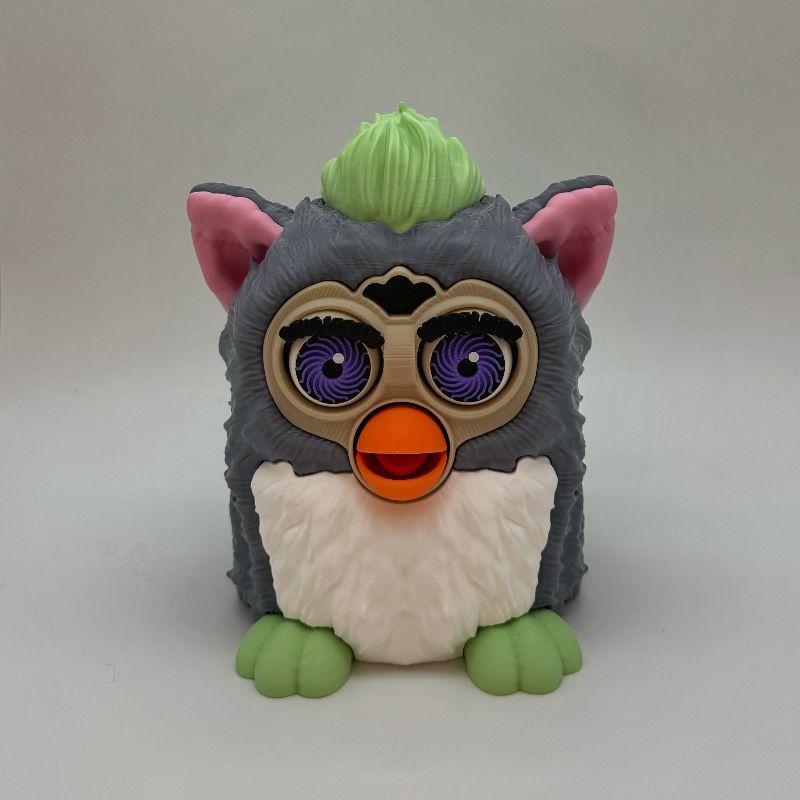 Furby MTG Commander Deck Box | Creepy Magic The Gathering Card Holder